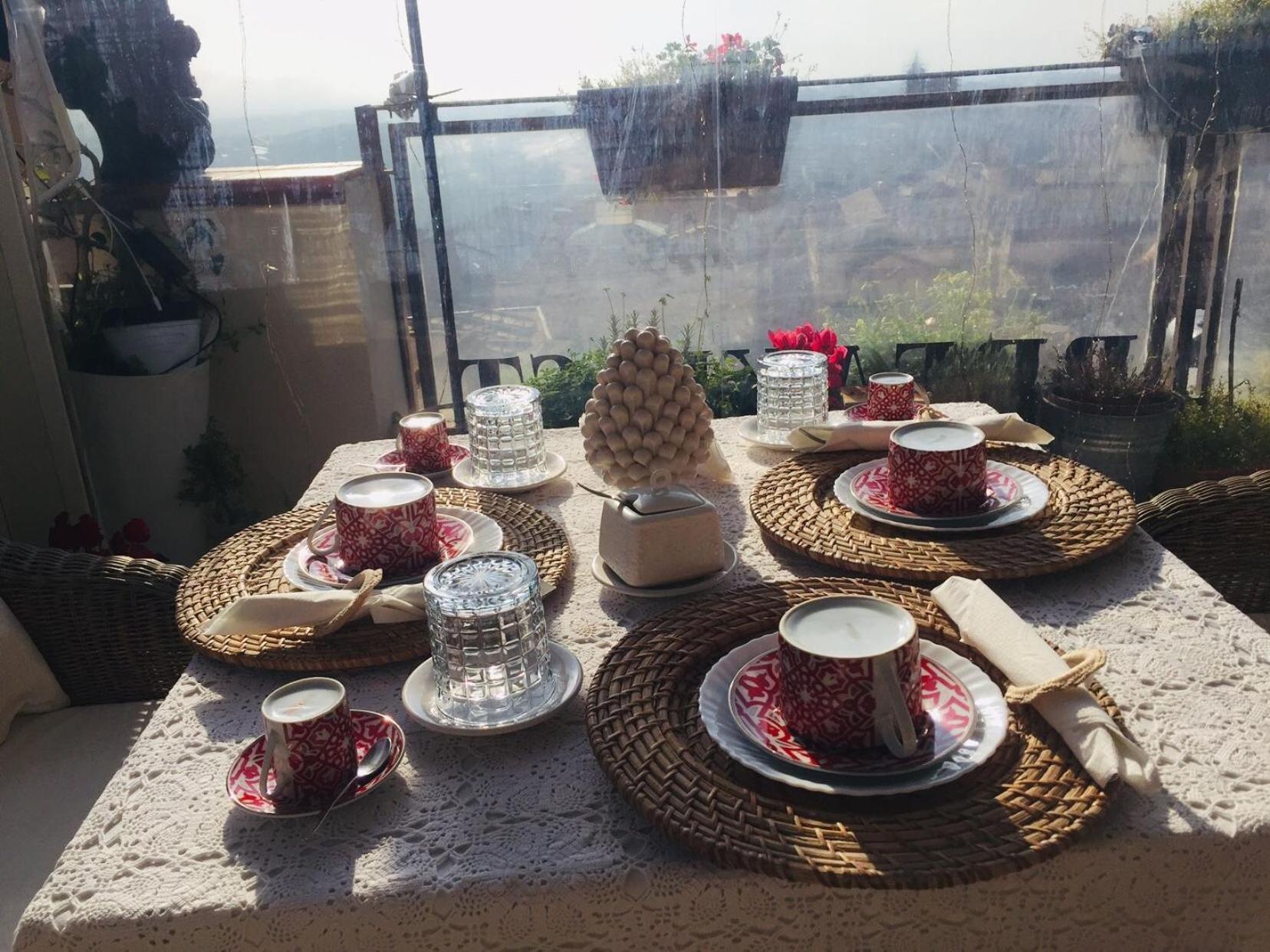 Casa Tipica Siciliana Patronale Home Bedandbreakfast Tremetrisoprailcielo Camere Con Vista, Colazione Interna In Terrazzo Panoramico Caltagirone Eksteriør billede