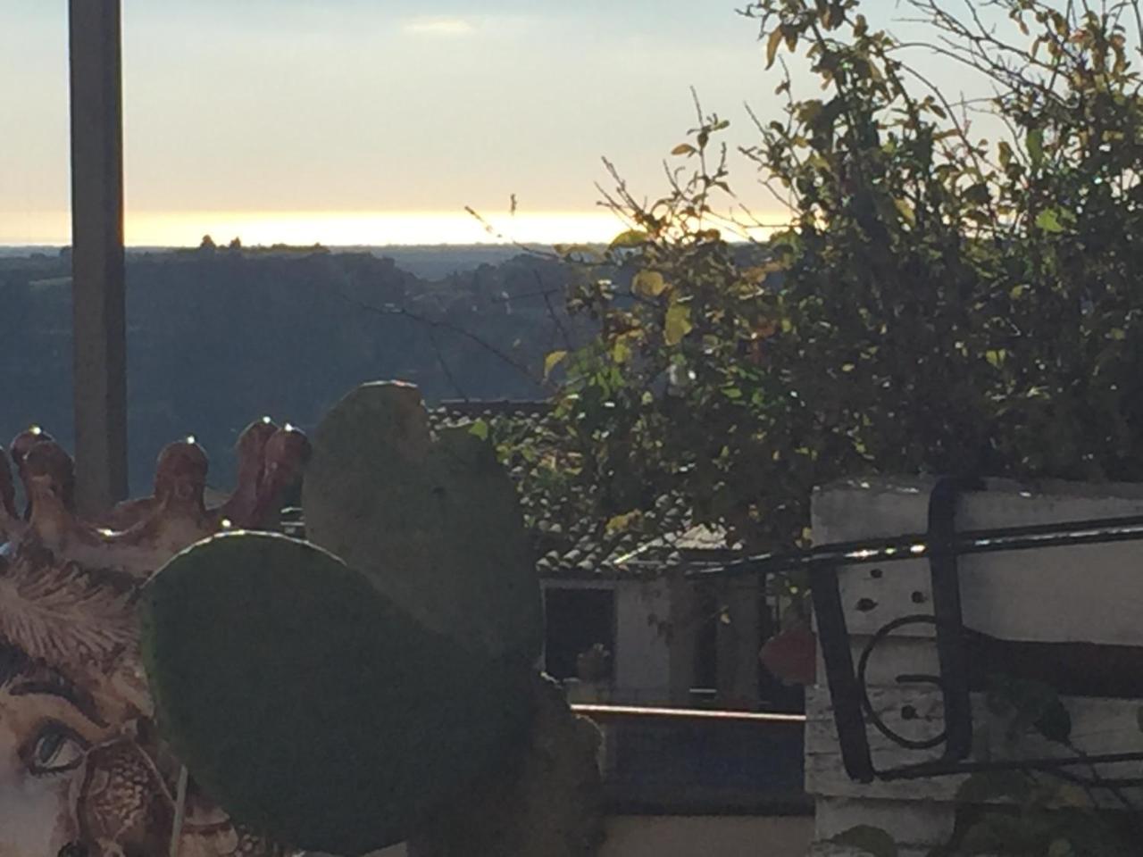 Casa Tipica Siciliana Patronale Home Bedandbreakfast Tremetrisoprailcielo Camere Con Vista, Colazione Interna In Terrazzo Panoramico Caltagirone Eksteriør billede
